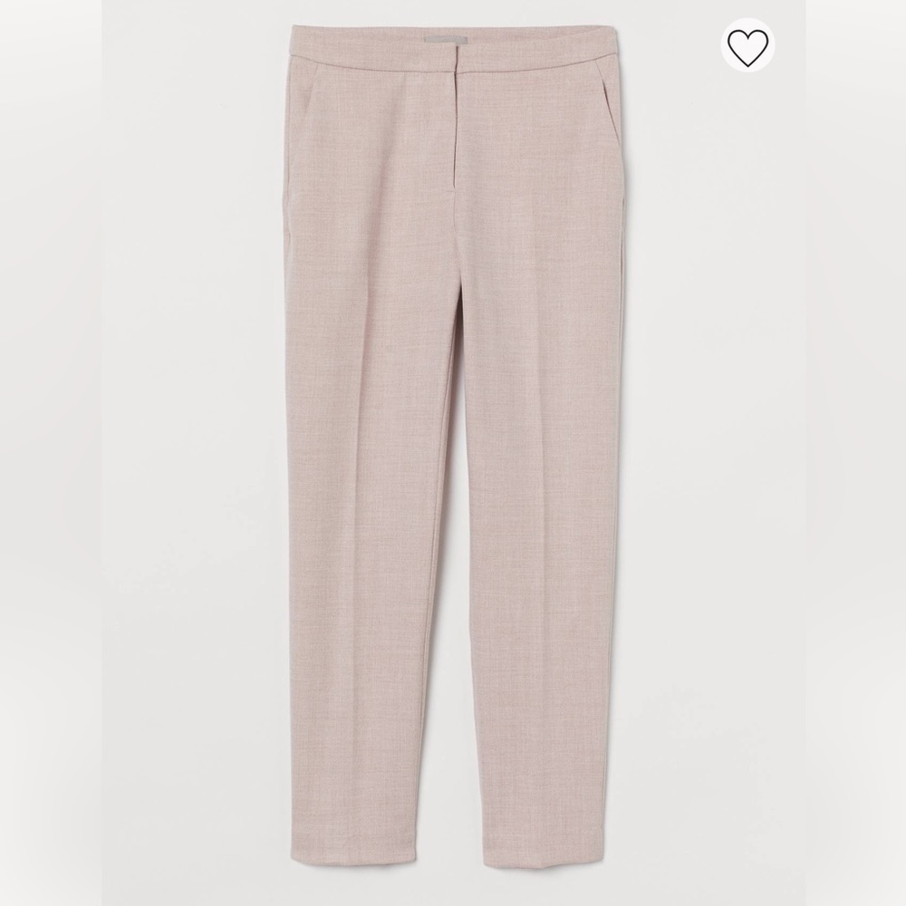 H&M pink slacks pants. Size O. New
